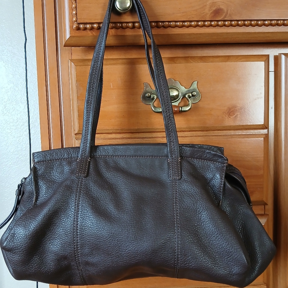 J. Jill Dark Brown Leather Bag